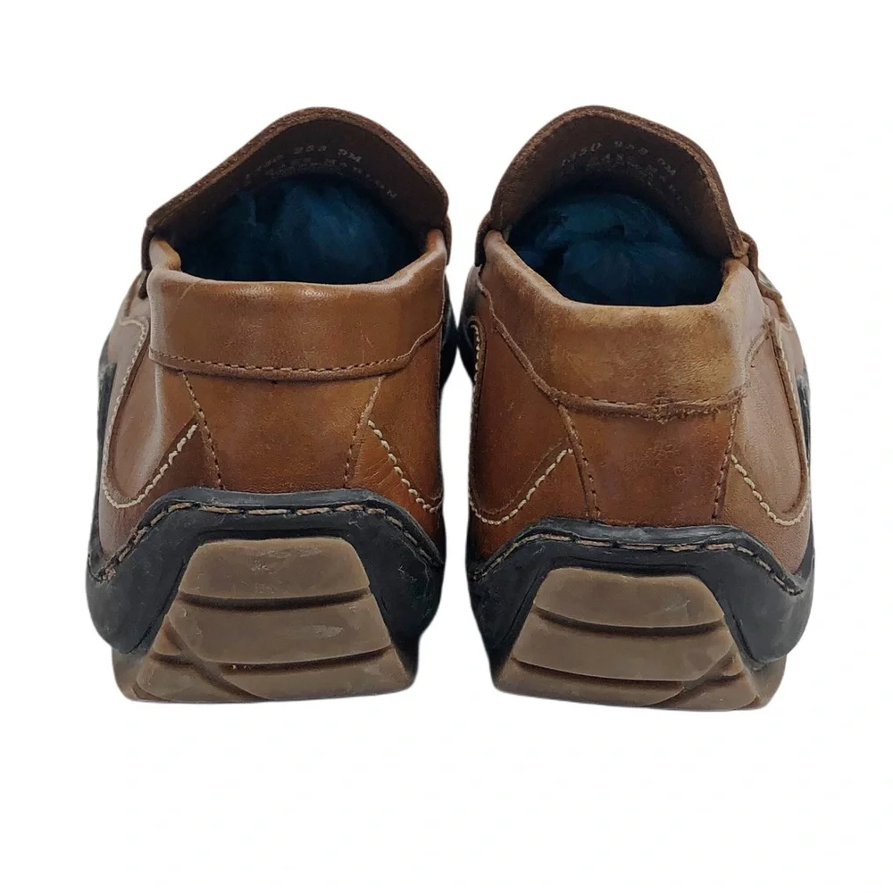 Bass Men's Tan Leather Loafers Size 9